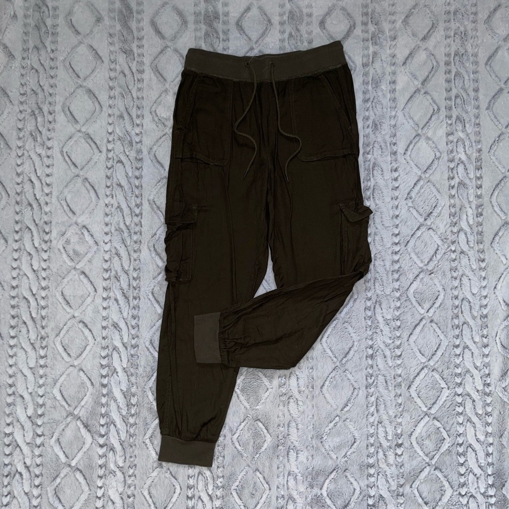 Garage Green Cargo Pants